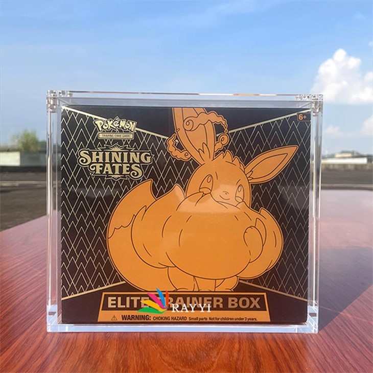 Acrylic Display Case for Pokemon Etb Acrylic Display Case for Pokemon Etb