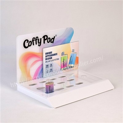 Populárny displej Vaper Pod z akrylového počítadla